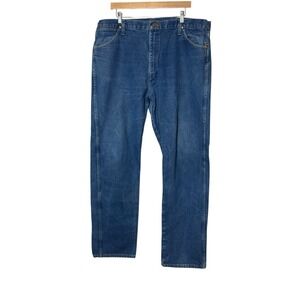 Vintage Wrangler Cowboy Cut 1013MWZ Jeans Mens 40x34 Cotton Denim Tapered Faded